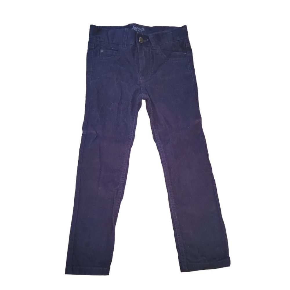 Jacadi Paris Navy Blue Corduroy Pants Size 5A